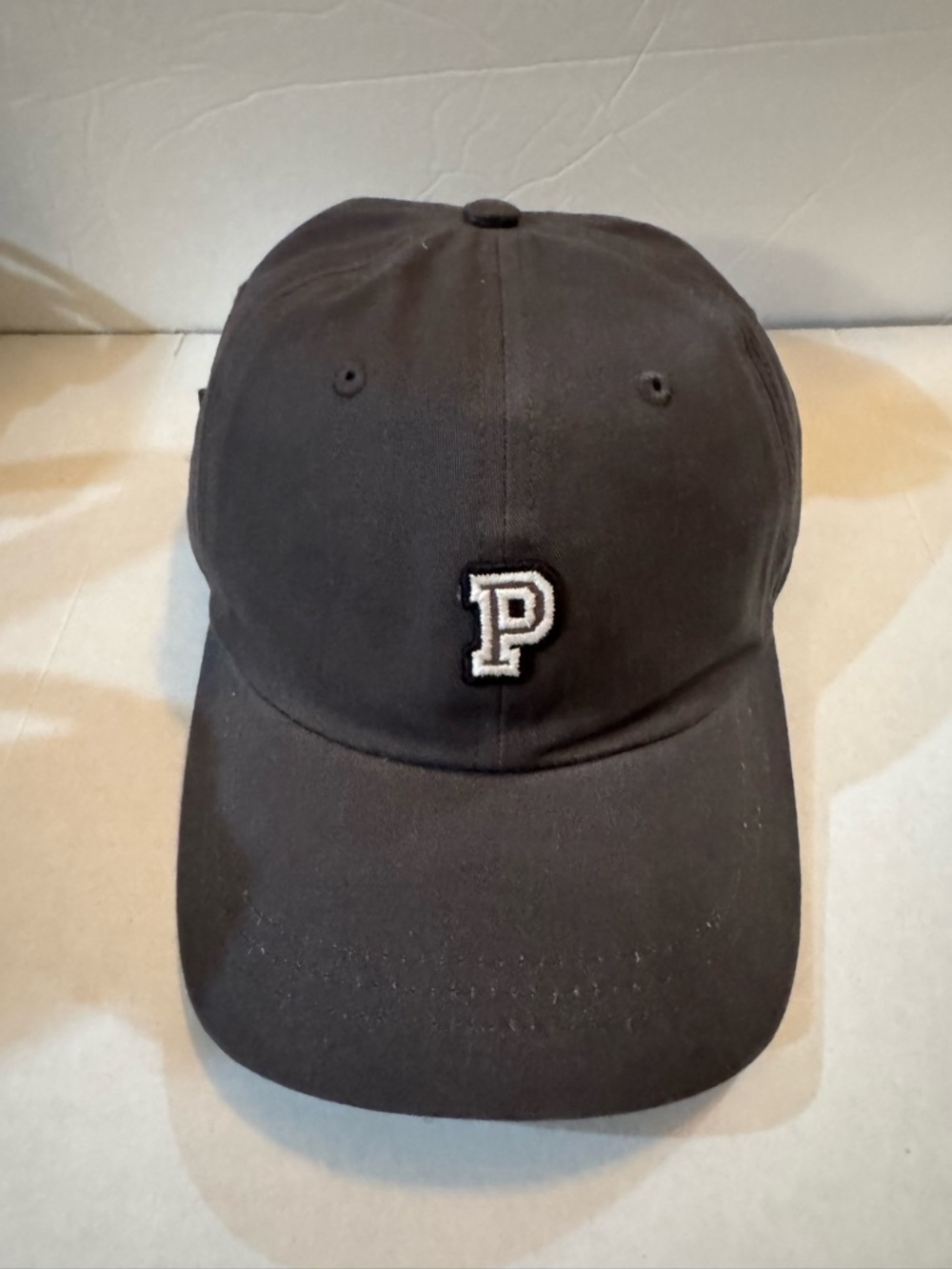 Victoria's Secret Hat Cap Strapback Womens Gray & White Adjustable Adult PINK